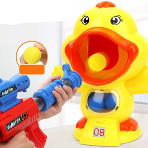 ست اسباب بازی تفنگ بازی مدل اردک Shooting to Mouth Duck کد 666-اسباب بازی تفنگ